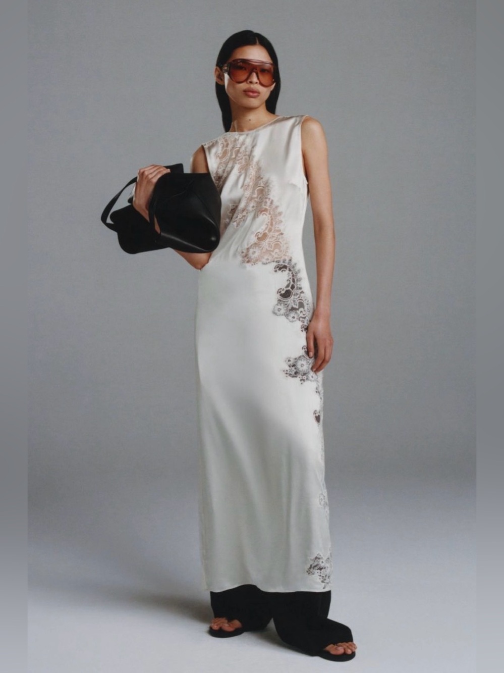 SRG - BRIAR SILK MAXI DRESS. - Picture 1 of 12